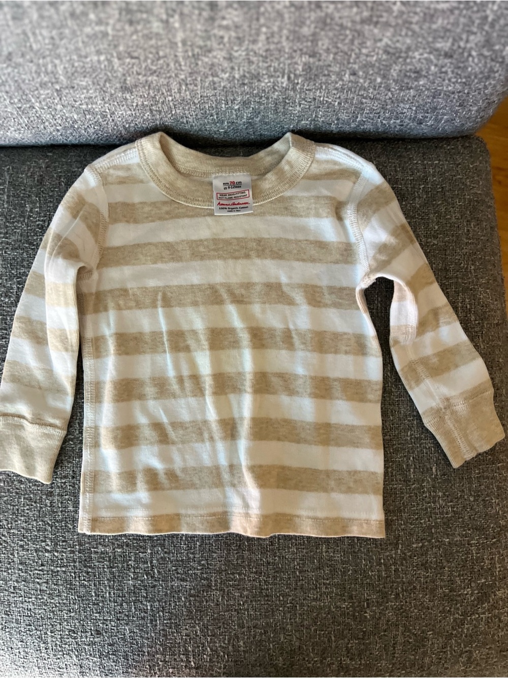 Hanna Andersson Striped Pajama Top